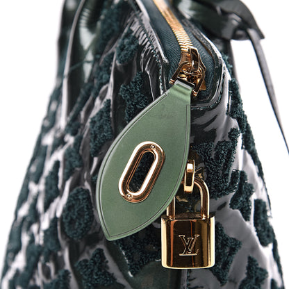 Louis Vuitton Patent Lambskin Fascination Lockit Vert Fonce 7 of 11