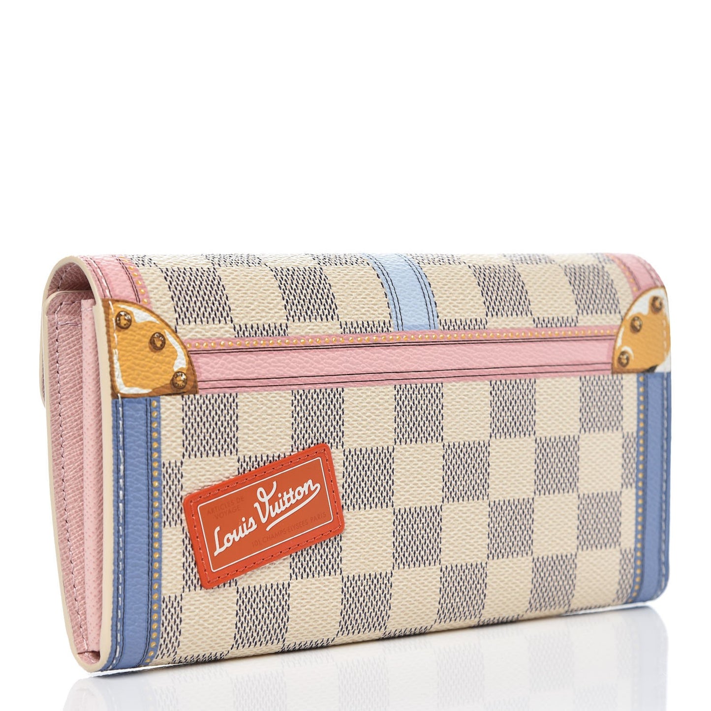 Damier Azur Summer Trunks Sarah Wallet NM