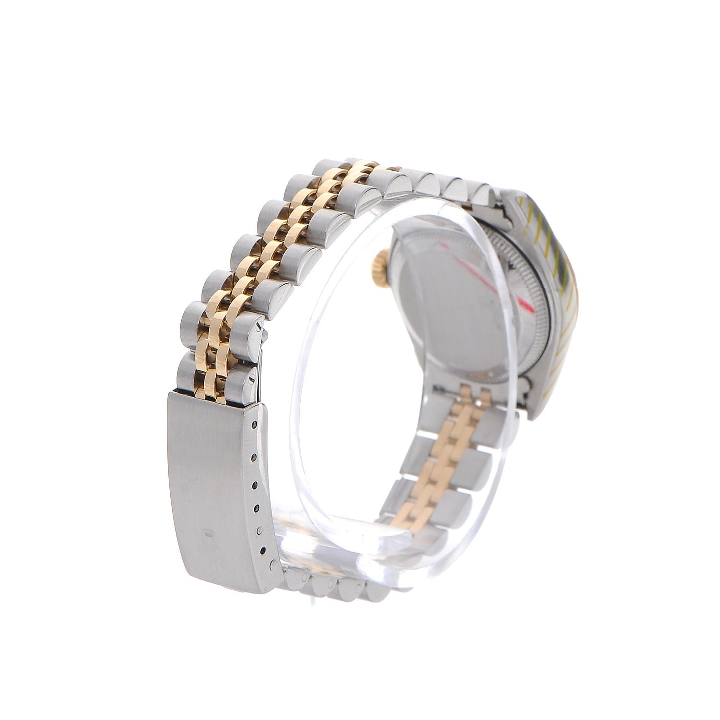 Stainless Steel 18K Yellow Gold Diamond 26mm Oyster Perpetual Datejust Watch Silver Jubilee 69173