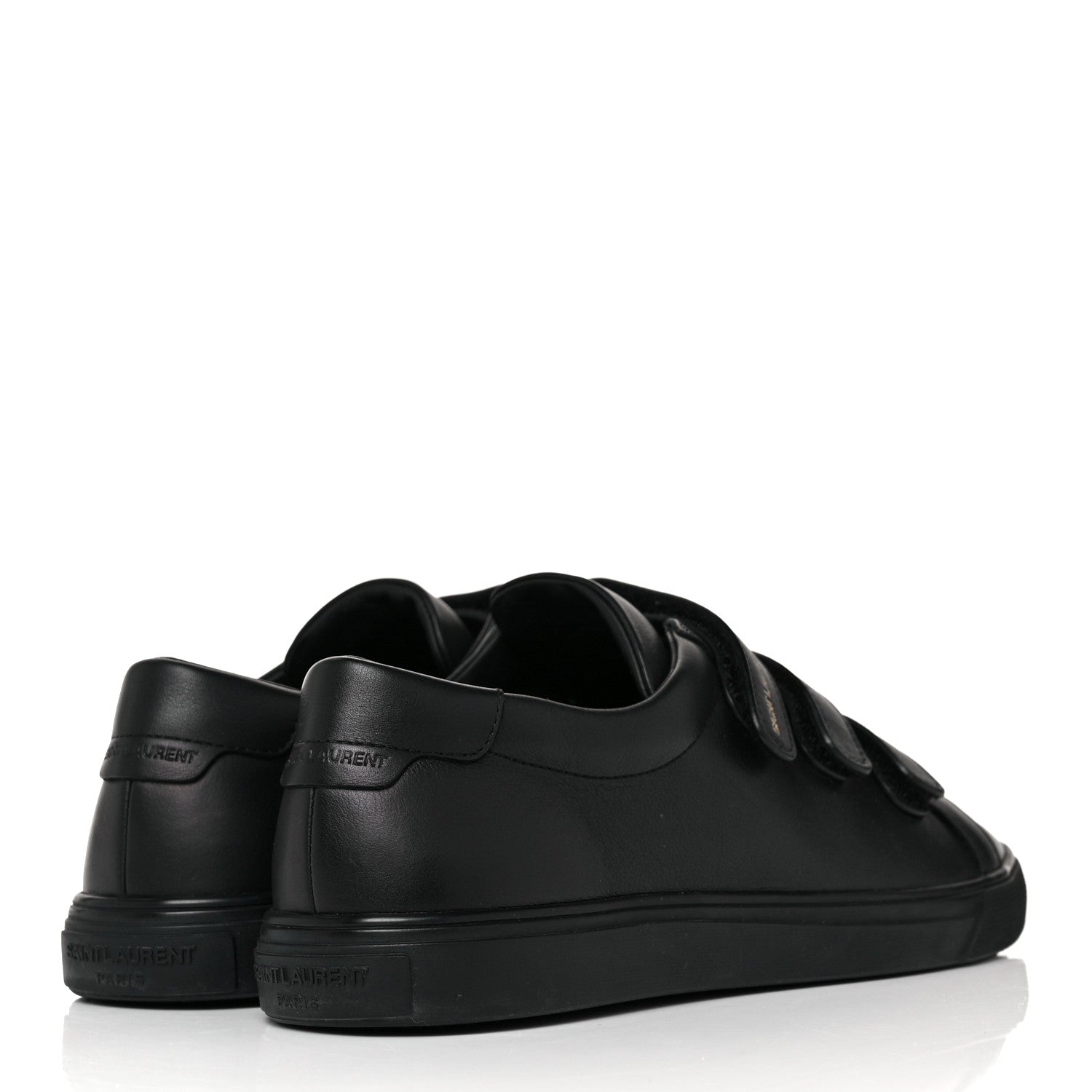 Saint Laurent Calfskin Brooklyn Sneakers 38 black 8 of 22