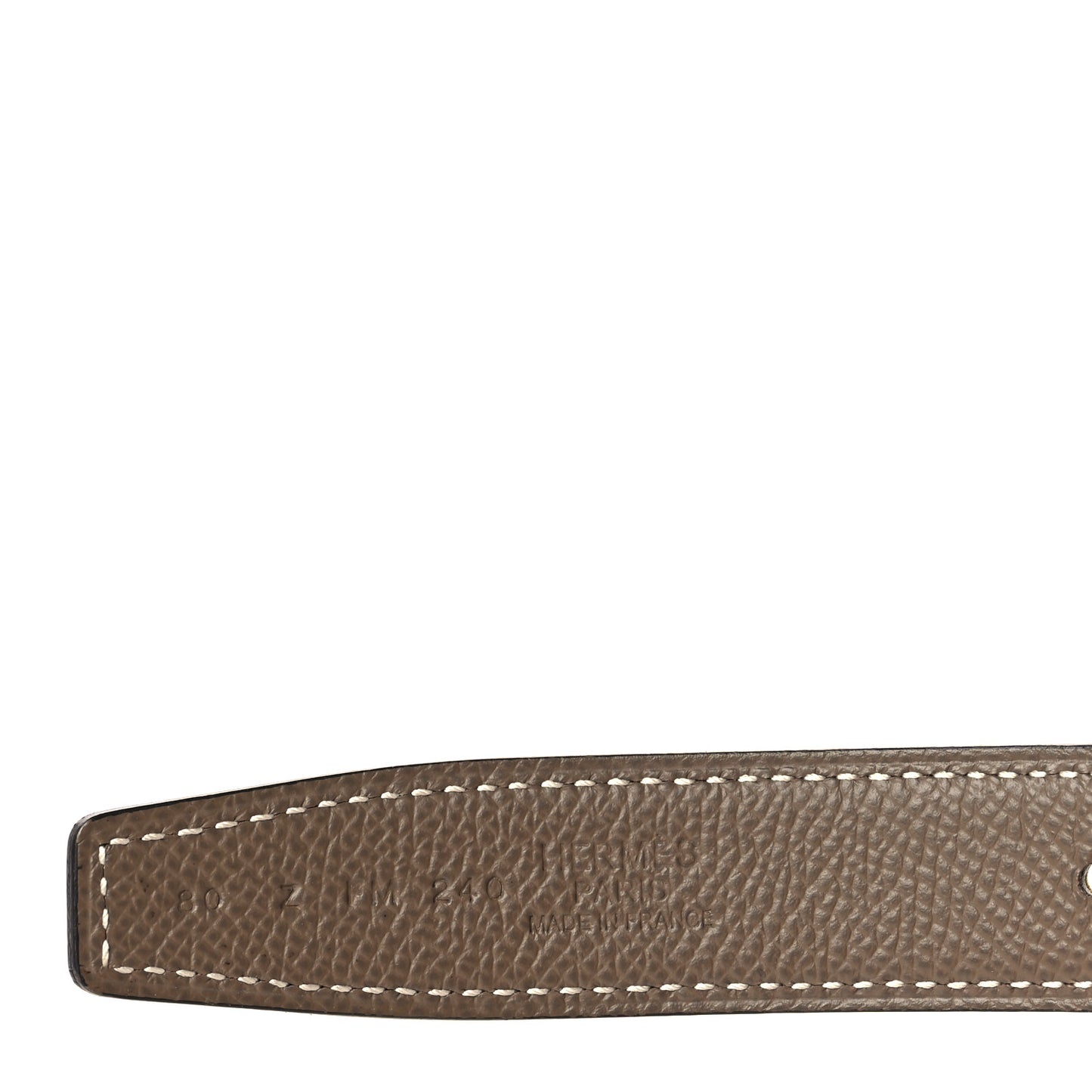 Swift Epsom 24mm Belt Strap 80 32 Jaune Ambre Etoupe