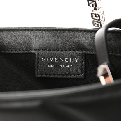 Givenchy Lambskin Padded Small Cut Out Shoulder Bag Black 7 of 8