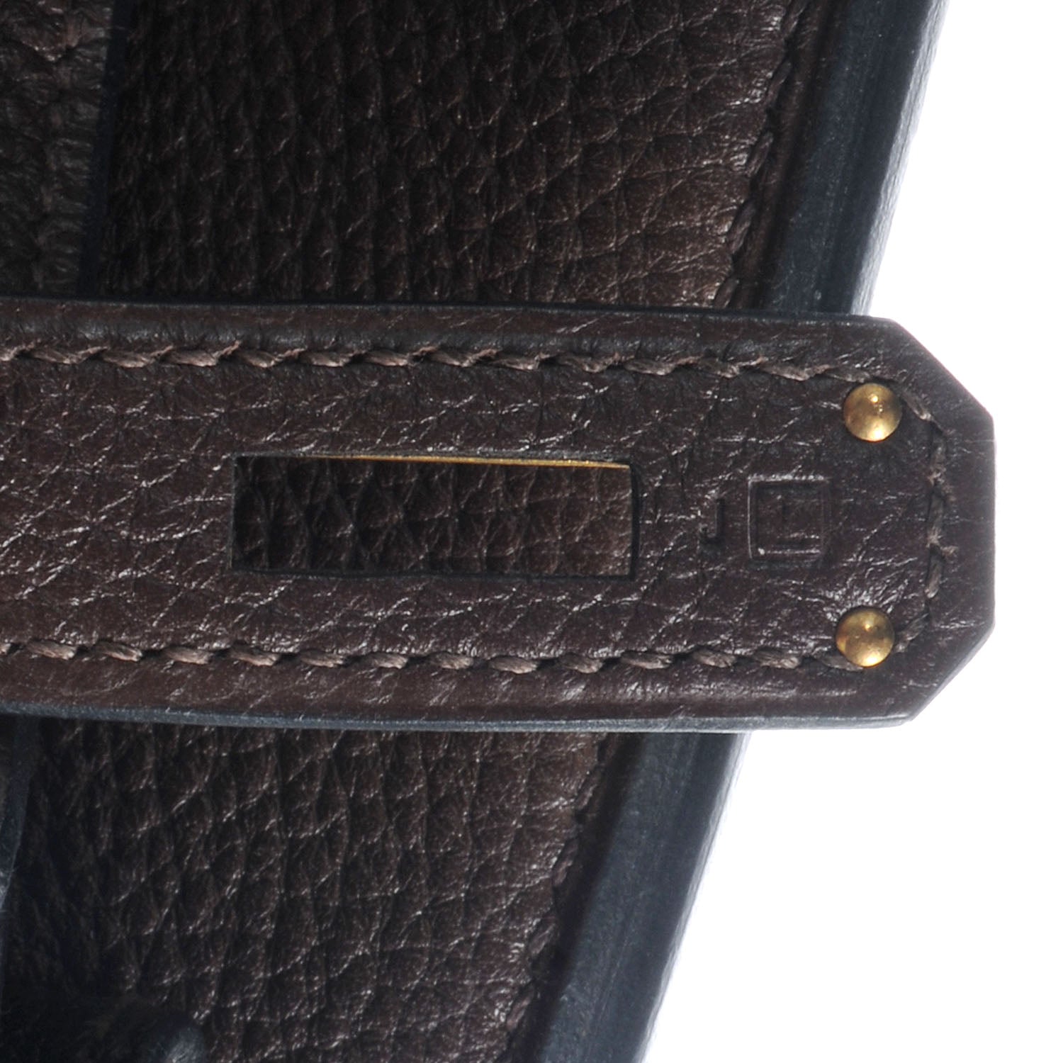 Hermes Togo Birkin 35 Chocolate 8 of 10