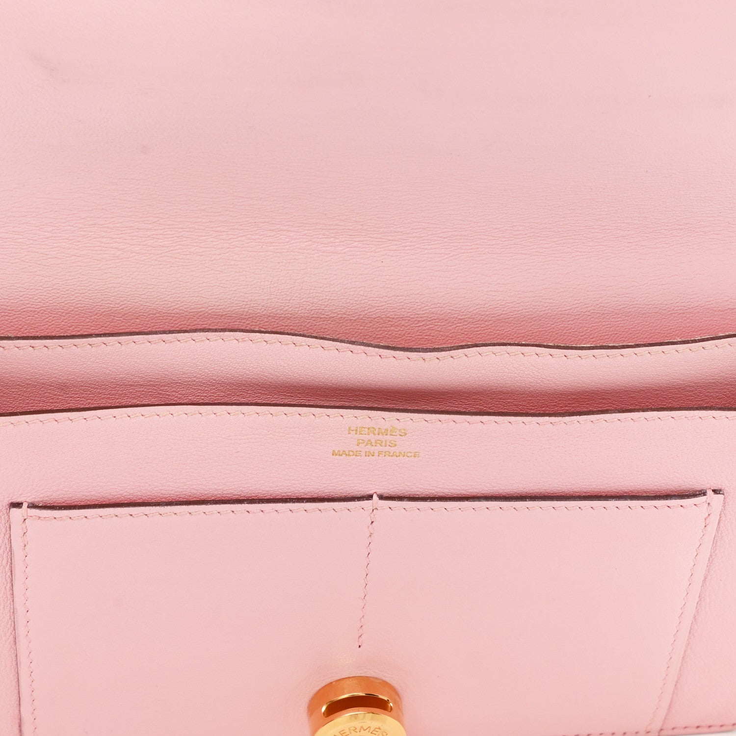 Hermes Swift Dogon Duo Wallet Rose Sakura 10 of 12