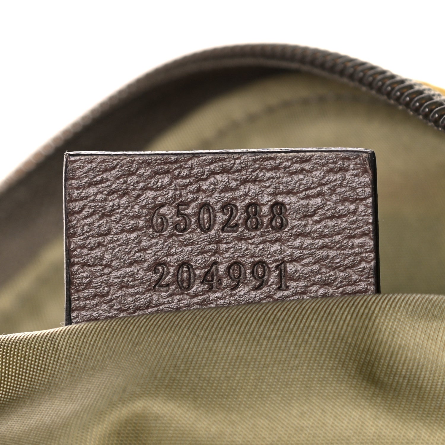 Gucci X THE NORTH FACE Econyl Nylon Medium Backpack Brown White 8 of 10
