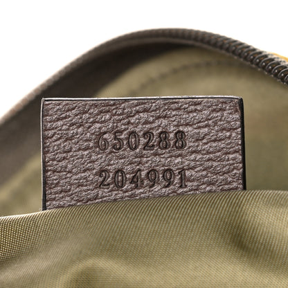 Gucci X THE NORTH FACE Econyl Nylon Medium Backpack Brown White 8 of 10