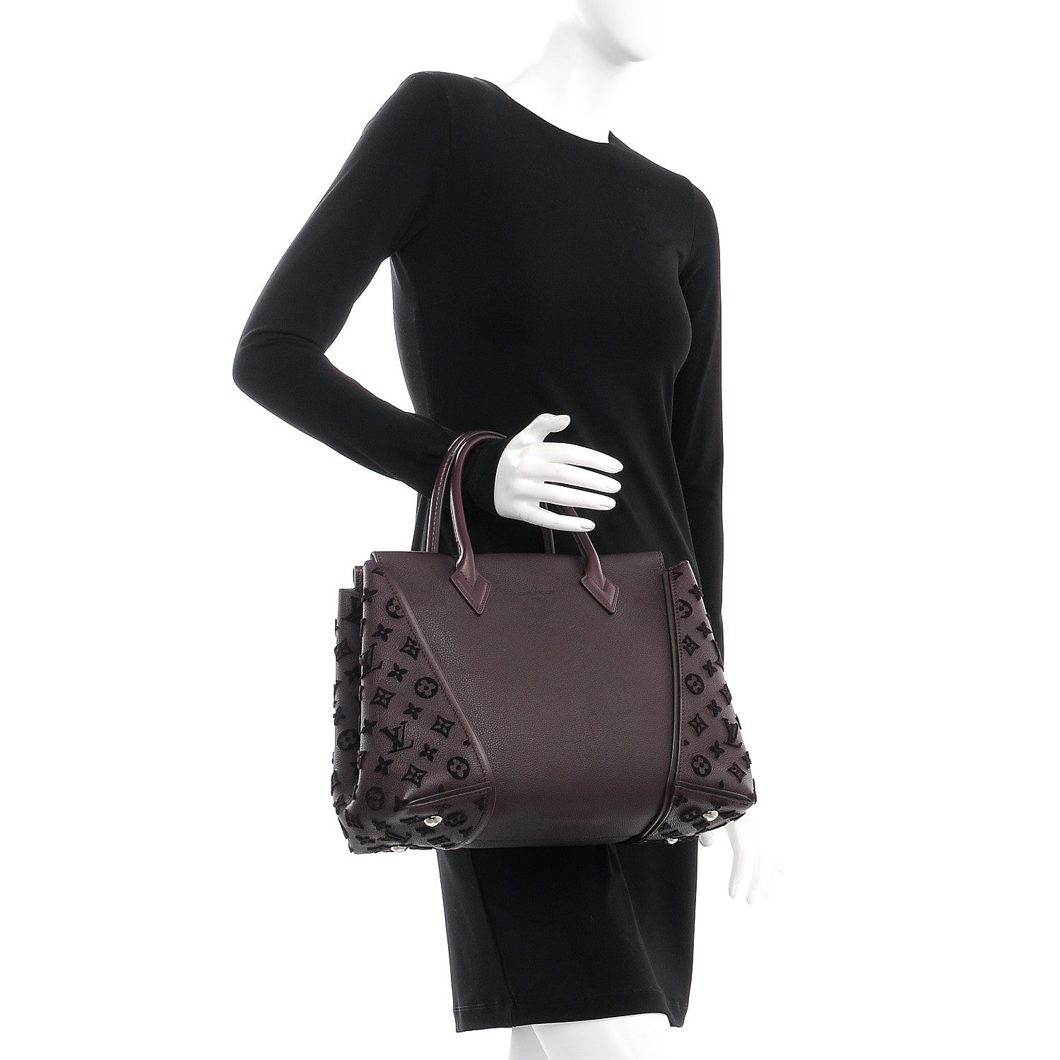 Louis Vuitton Veau Cachemire Tote W PM Quetsche 2 of 8