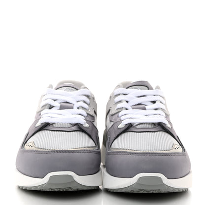 Christian Dior Technical Mesh Calfskin Mens B29 Sneakers 40 Grey 2 of 9