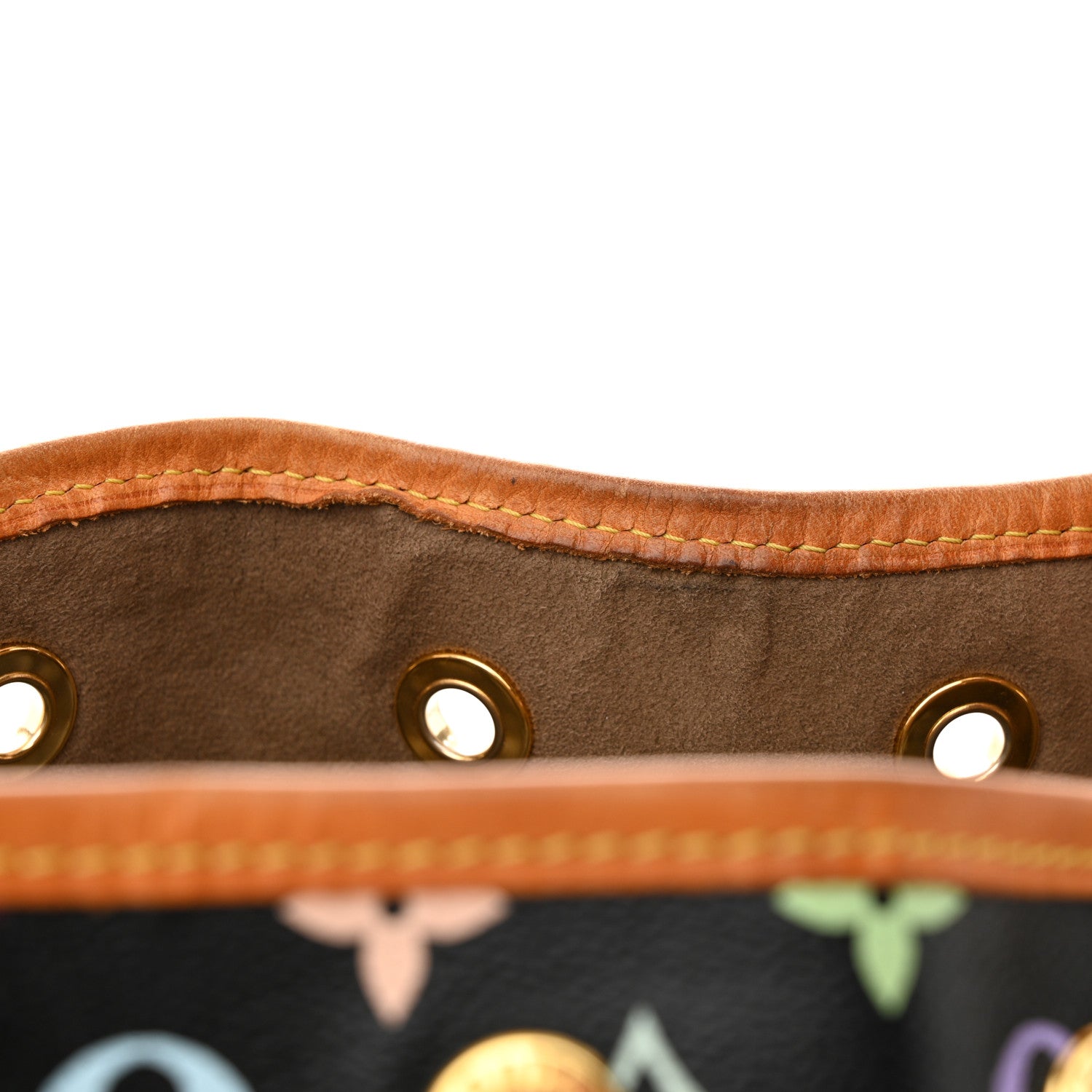 Louis Vuitton Monogram Multicolor Petit Noe Black 12 of 13