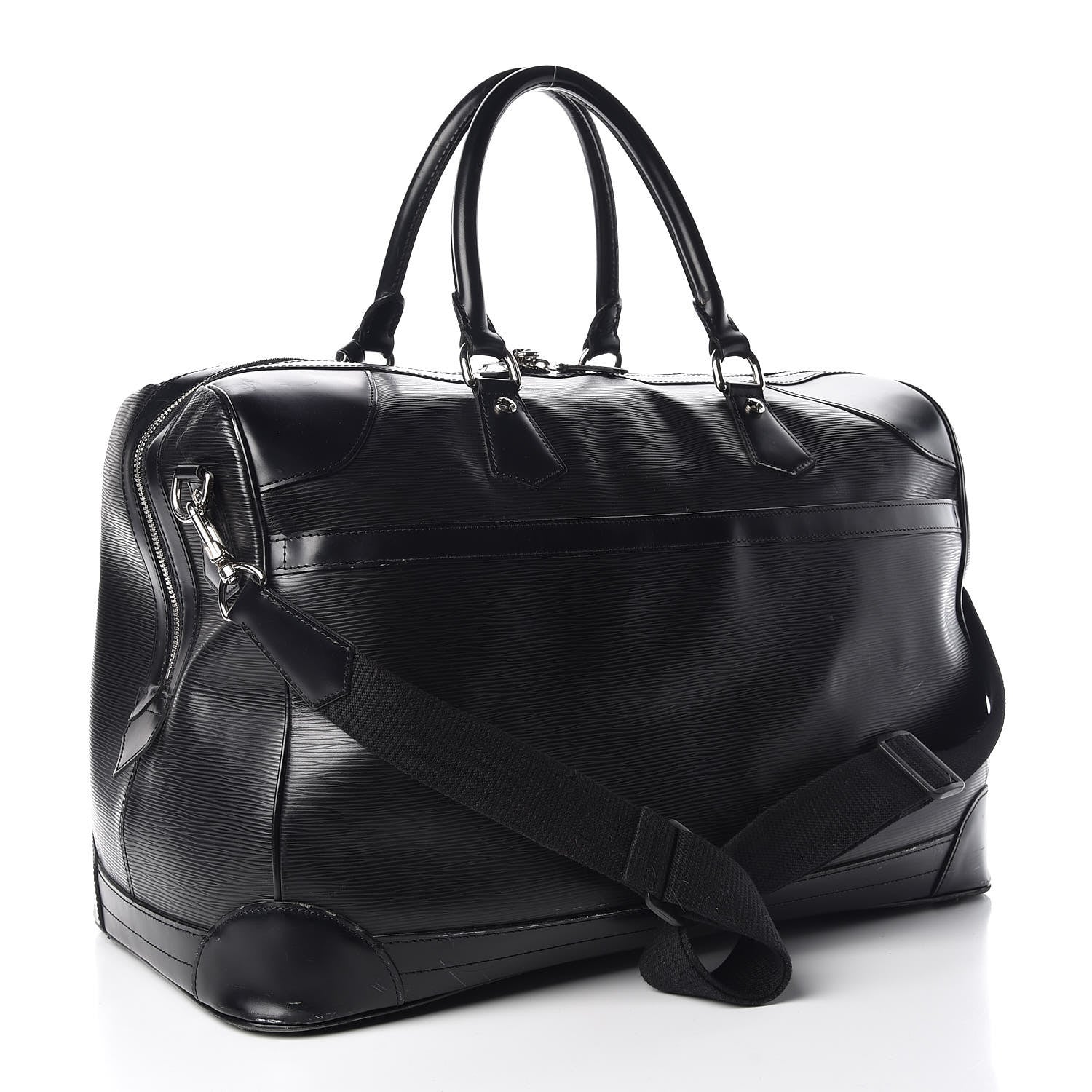 Louis Vuitton Epi Sac De Voyage Bourget 50 Black 3 of 29
