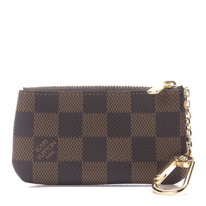 Louis Vuitton Damier Ebene Key Pouch 1 of 8
