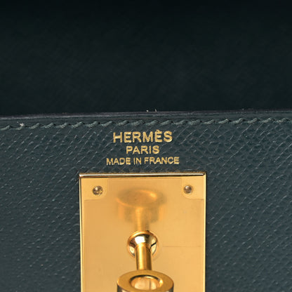 Hermes Epsom Kelly Sellier 28 Vert Cypress 5 of 16