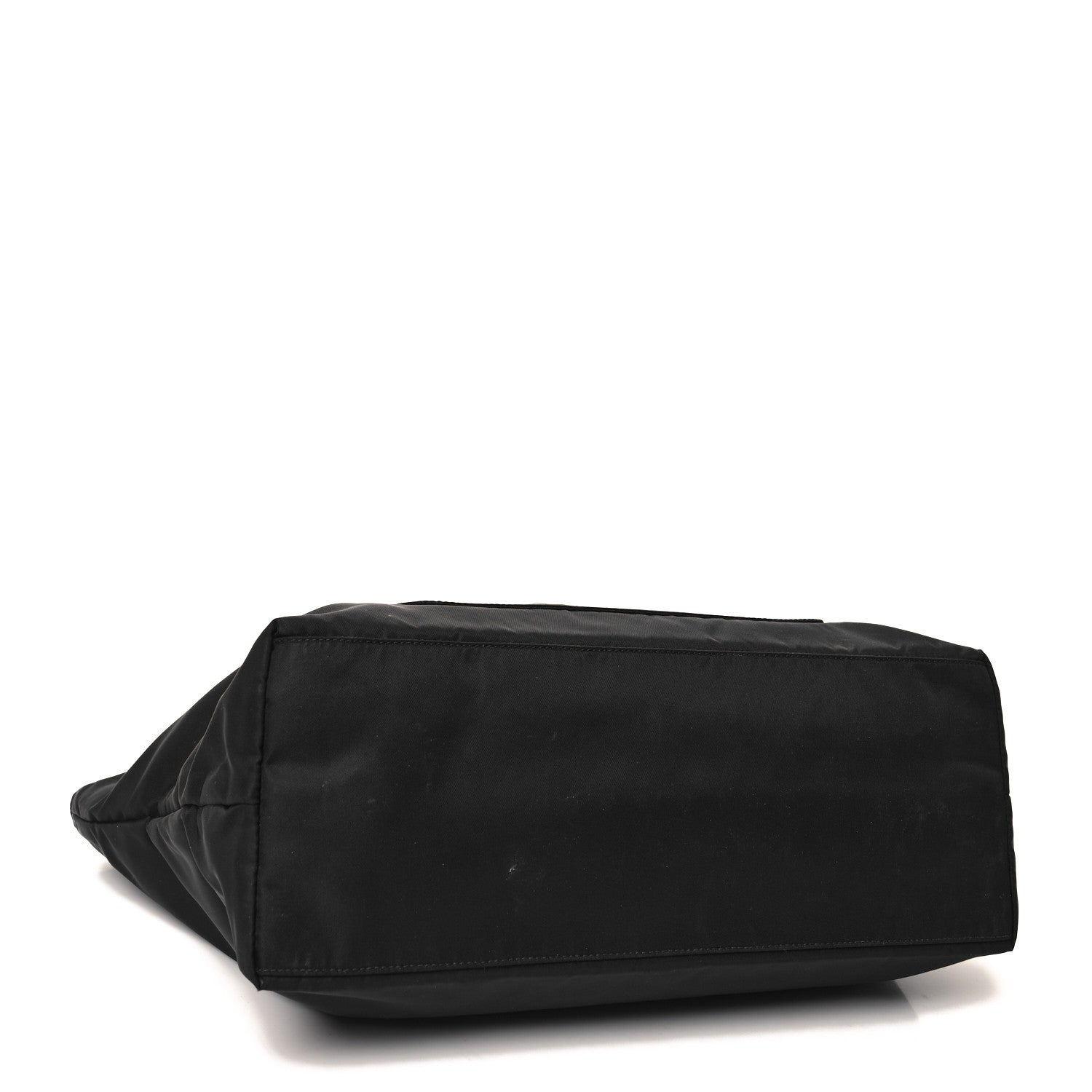 Prada Tessuto Nylon Saffiano Pocket Tote Black 4 of 10