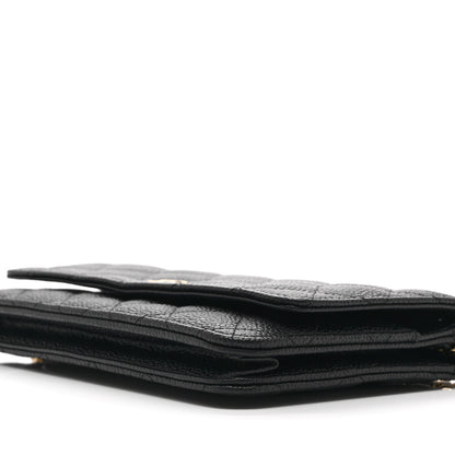 Chanel Caviar Quilted Wallet on Chain WOC Black 10 of 10