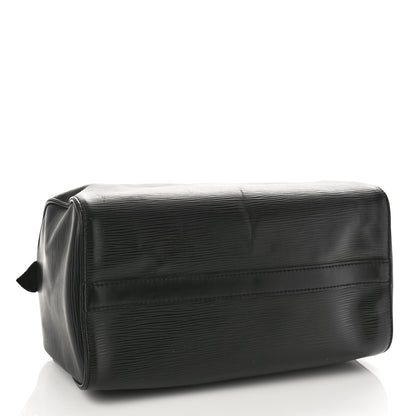 Louis Vuitton Epi Speedy 25 Black 4 of 10