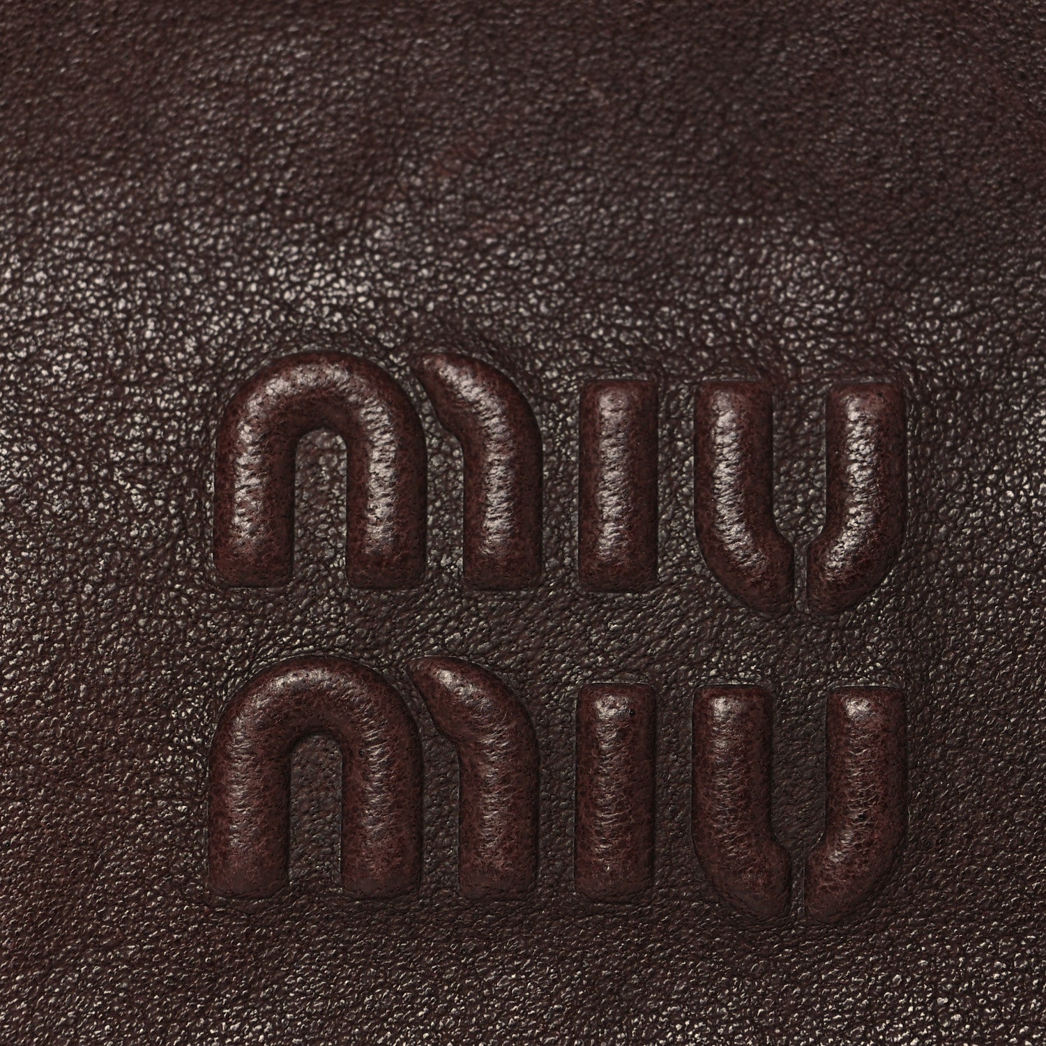 Miu Miu Nappa Aviator Mini Pouch Radica 7 of 9