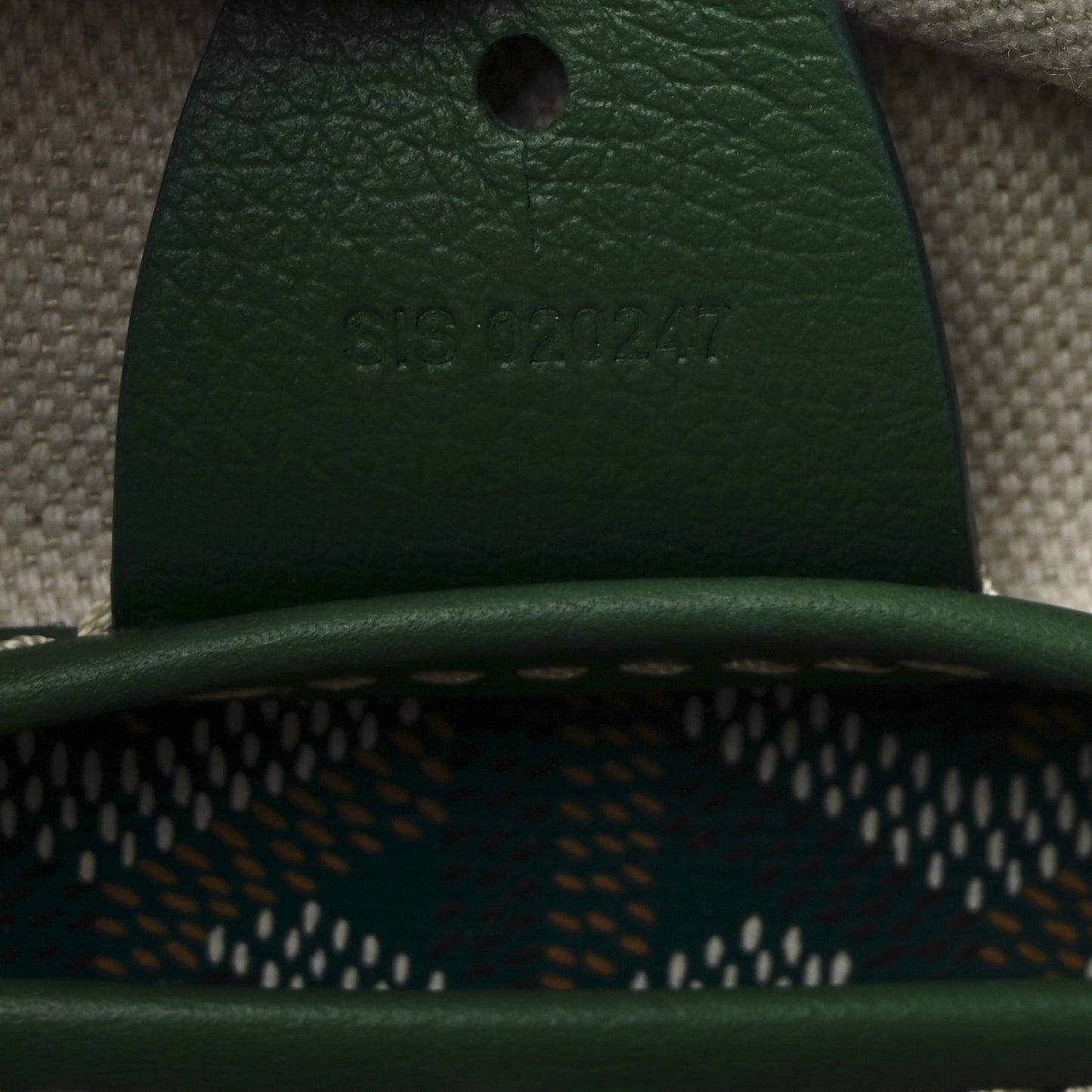 Goyardine Artois PM Green