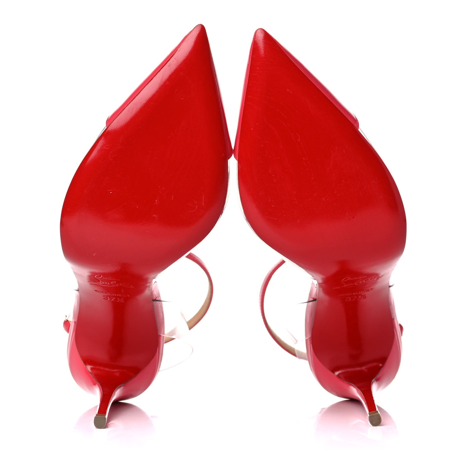 Patent PVC Nosy 100 Pumps 37.5 Begonia