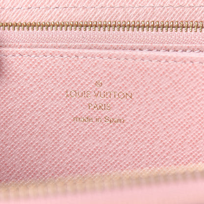 Louis Vuitton Monogram Pompon Zippy Wallet Rose Ballerine 6 of 6