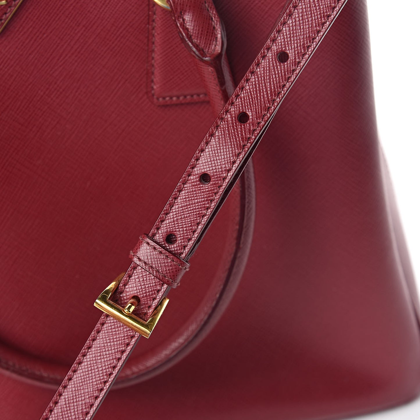 Saffiano Medium Tote Cherry