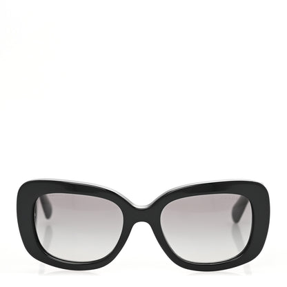 Prada Acetate Baroque Sunglasses SPR 27O Black 2 of 9