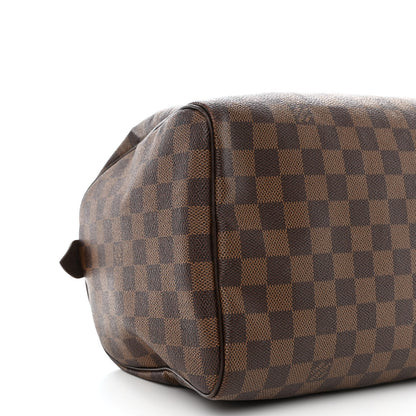 Louis Vuitton Damier Ebene Speedy 30 9 of 10