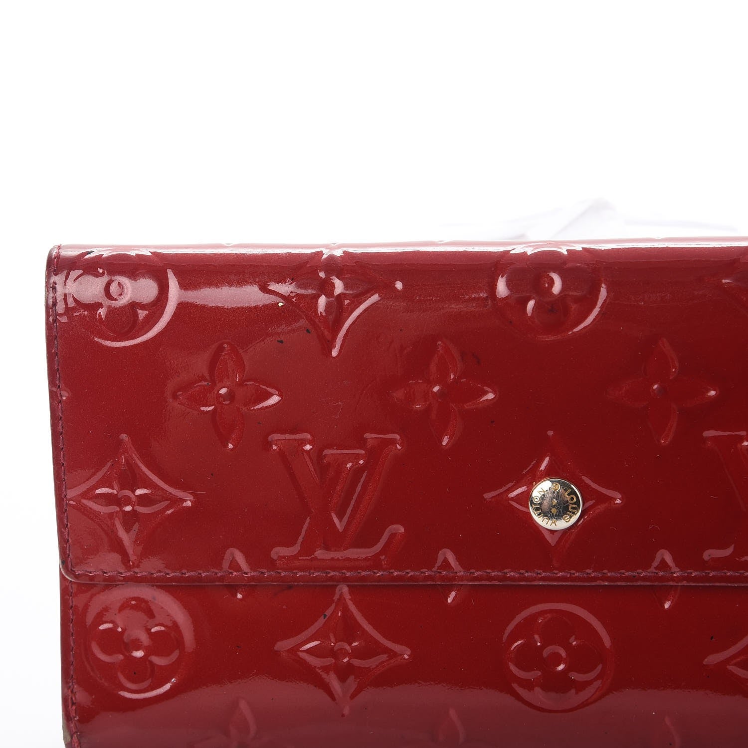 Louis Vuitton Vernis Sarah Wallet Pomme D'Amour 10 of 12
