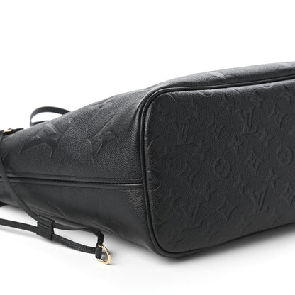 Louis Vuitton Empreinte Monogram Giant Neverfull MM Black 6 of 9