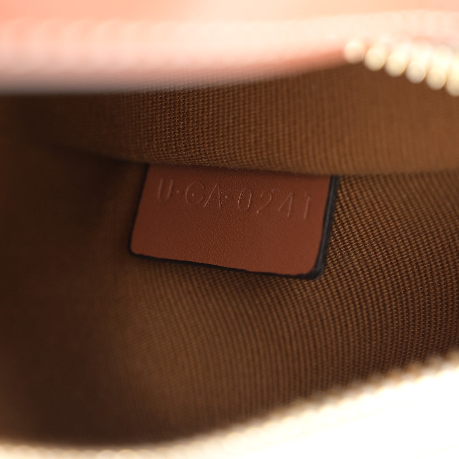 Celine Canvas Calfskin Ava Triomphe Shoulder Bag White 6 of 10