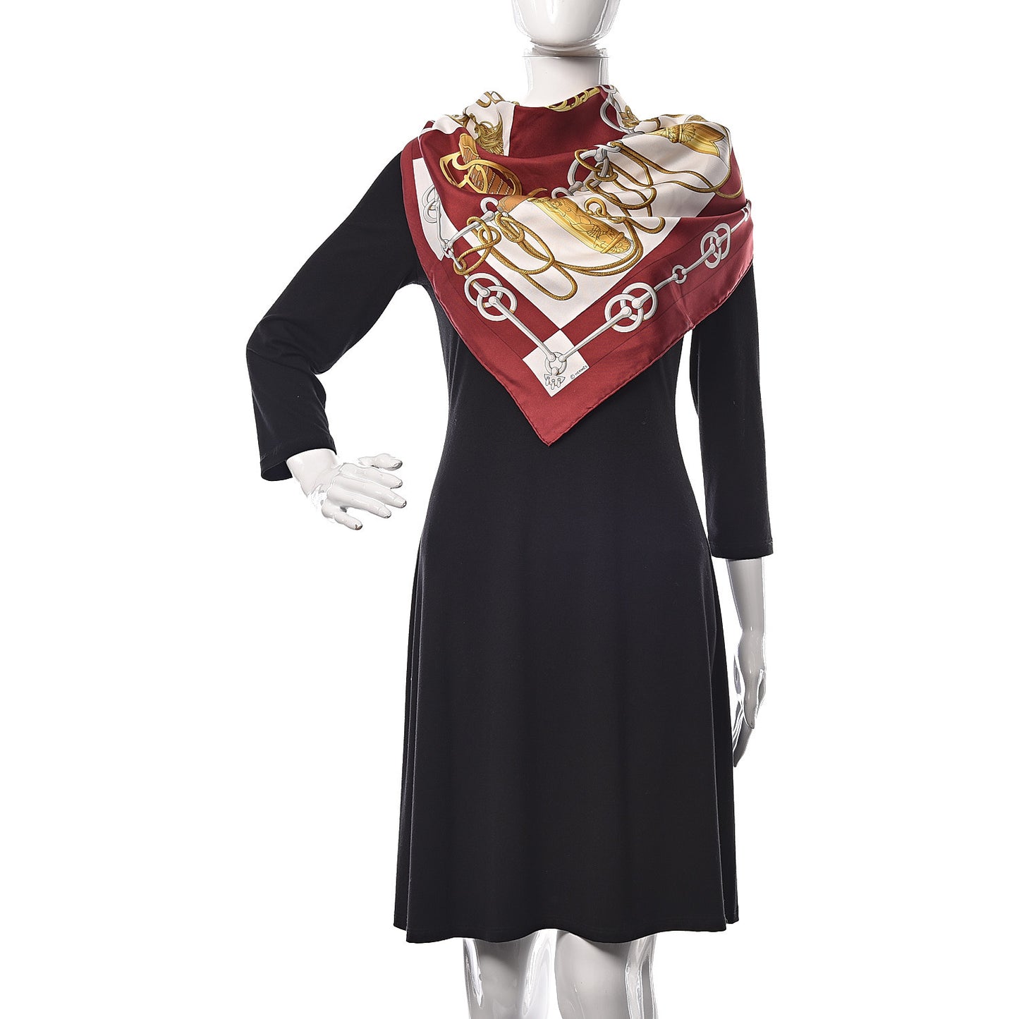 Silk Cliquetis Scarf 90