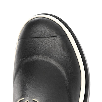 Chanel Caoutchouk CC Short Boots 39 Black 11 of 13
