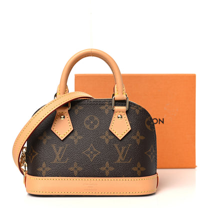 Louis Vuitton Monogram Nano Alma 10 of 10