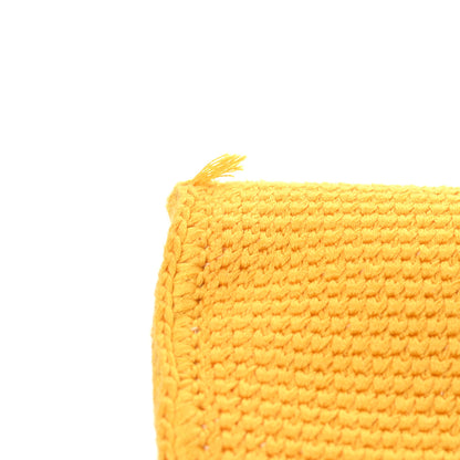 Fendi Crochet Vitello King Logo Plexiglass Medium Fendi Sunshine Shopper Tote Mimosa Panna 9 of 9