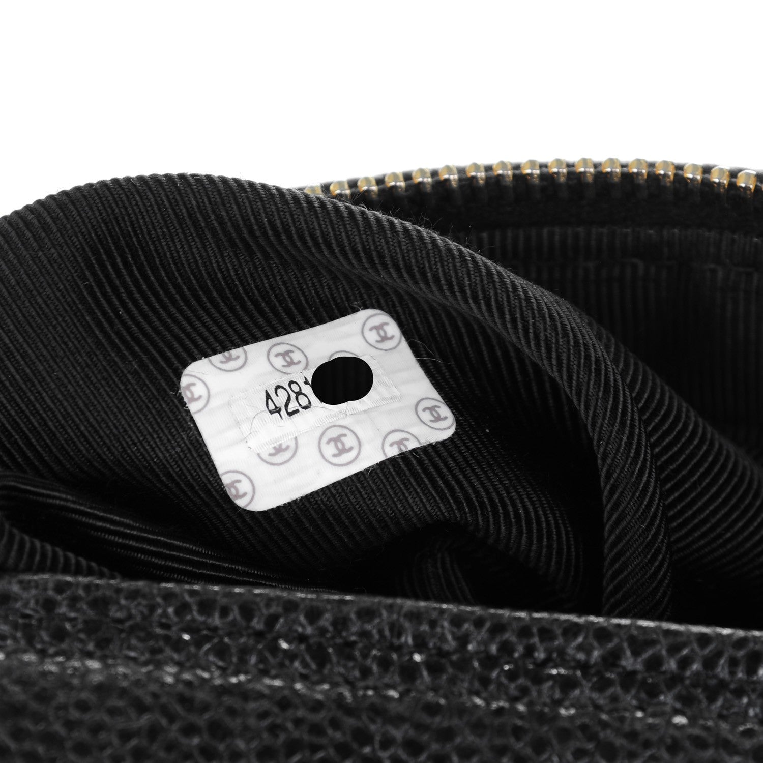 Chanel Caviar CC Shoulder Bag Black 7 of 11