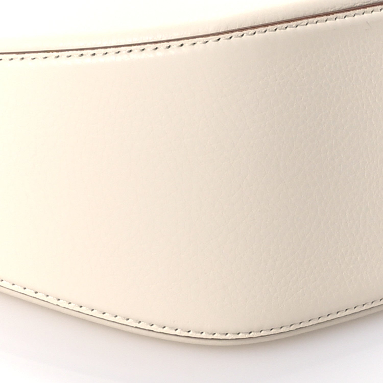 Valentino Garavani Grainy Calfskin Small Vlogo Moon Hobo Bag Ivory 8 of 9
