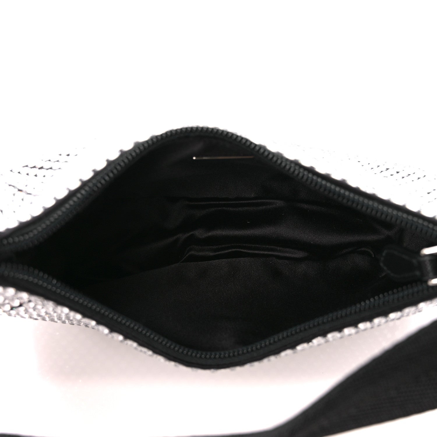 Prada Satin Crystal Mini Re-Edition 2000 Bag Cristal 5 of 12