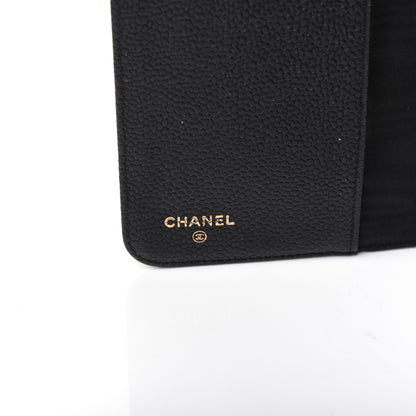 Chanel Caviar CC Medium Ring Agenda Planner Black 9 of 15