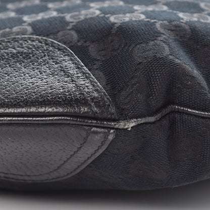 Gucci Monogram Small Princy Hobo Bag Black 8 of 9