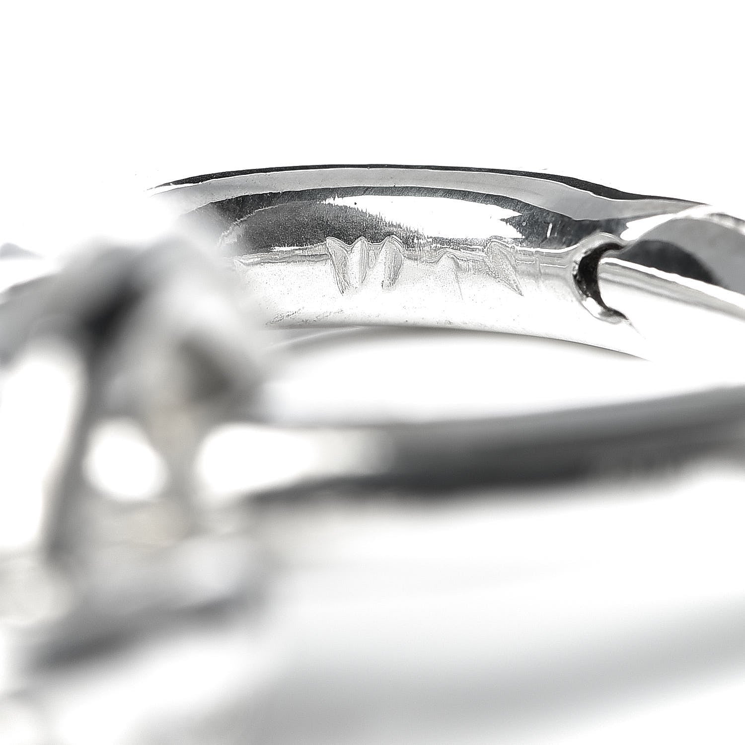 Tiffany Sterling Silver Open Heart Clasp Bracelet 4 of 5