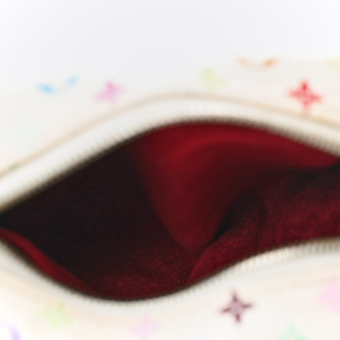 Monogram Multicolor Trousse Wapity White