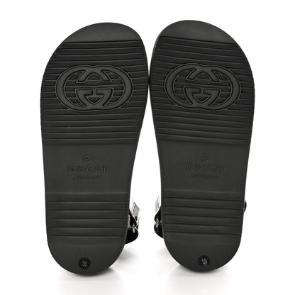 Gucci Rubber Mini Double G Womens Isla Dad Sandals 36 Black 5 of 11