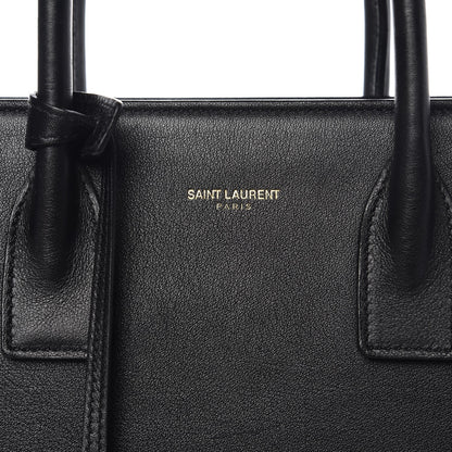 Saint Laurent Calfskin Baby Sac de Jour Black 7 of 8