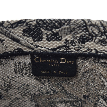 Christian Dior Canvas Embroidered Large Dioriviera Toile De Jouy Book Tote Blue 6 of 11