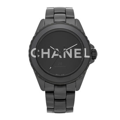 Chanel Stainless Steel Ceramic 38mm J12 Wanted de Chanel Automatic Watch Black 1 of 5