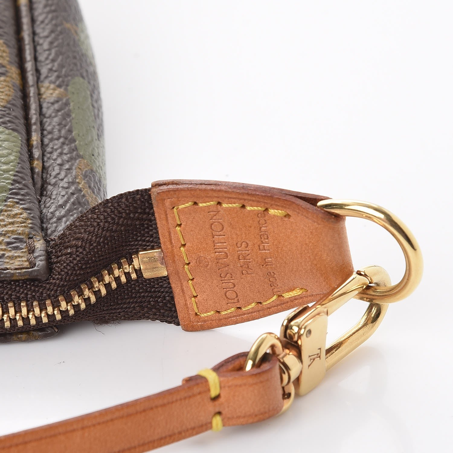 Louis Vuitton Monogram Graffiti Pochette Accessories Kaki 6 of 7