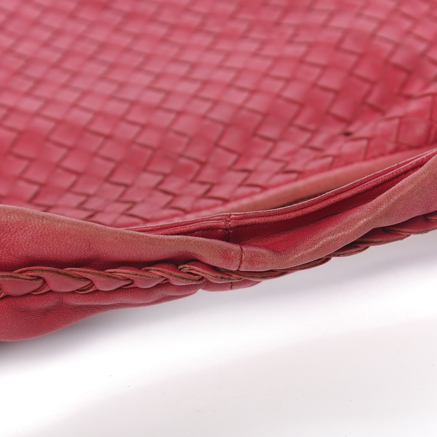 Bottega Veneta Nappa Intrecciato Medium Veneta Hobo Fuchsia 7 of 15
