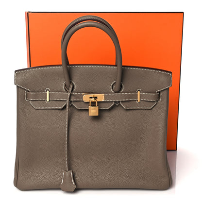 Hermes Togo Birkin 35 Etoupe 34 of 34