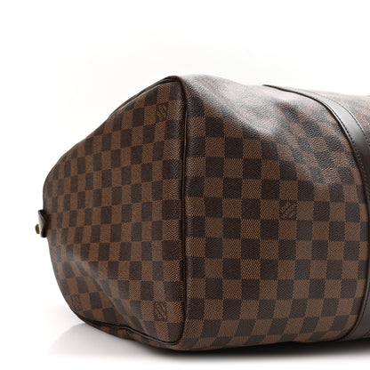 Louis Vuitton Damier Ebene Keepall 50 8 of 9