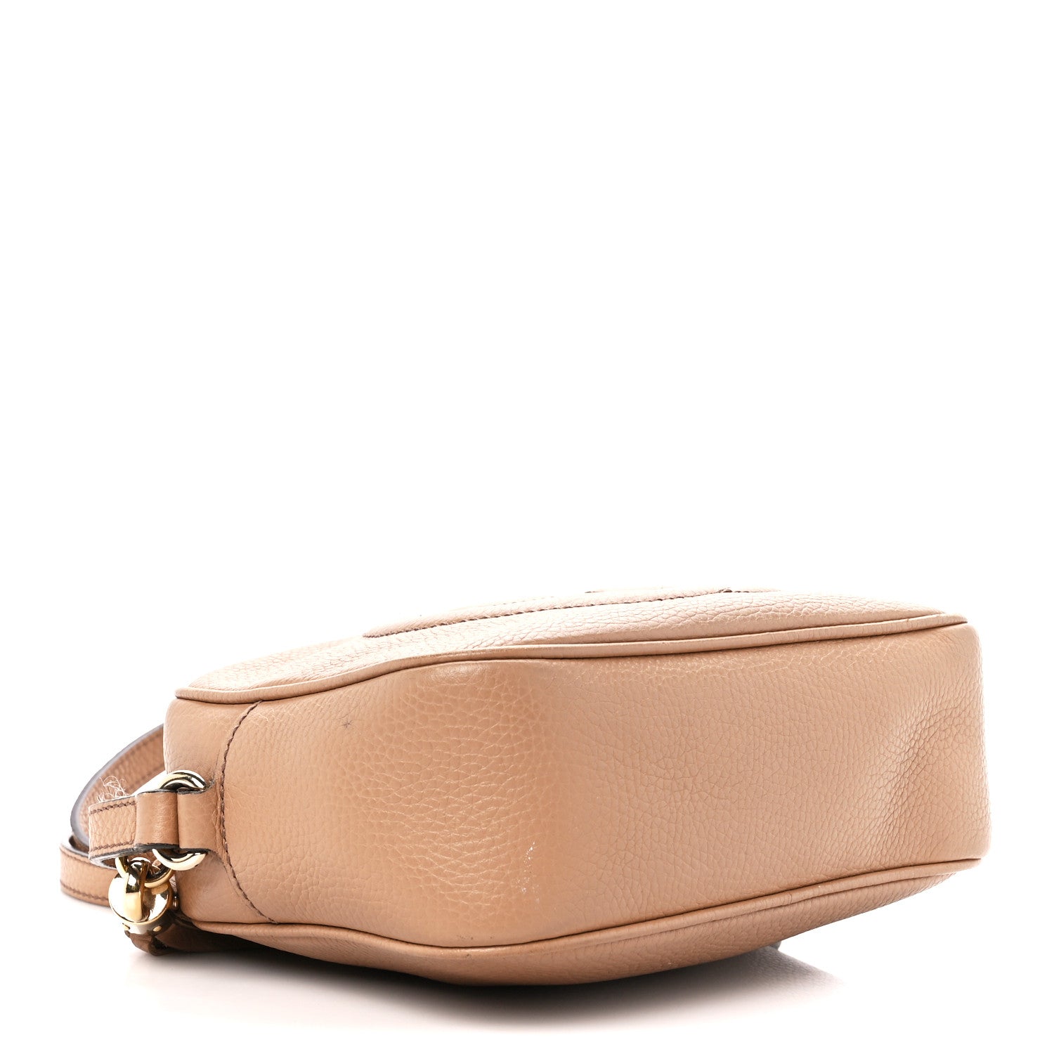 Gucci Pebbled Calfskin Small Soho Disco Bag Camelia 3 of 10