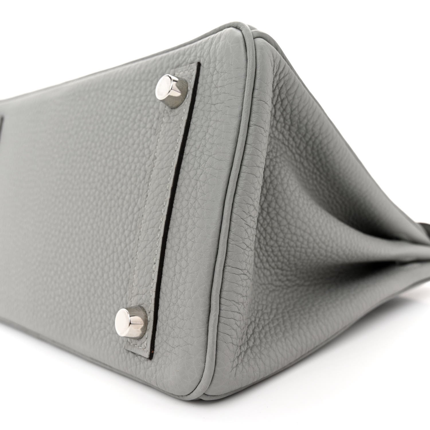 Hermes Togo Birkin 25 Gris Mouette 10 of 11